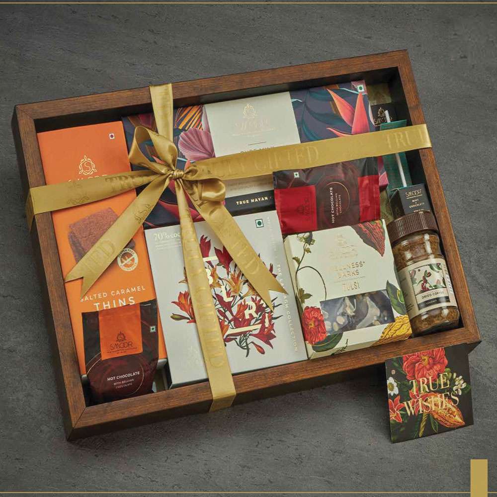 New Year Gift Hamper - Smoor Chocolates - Best Wishes