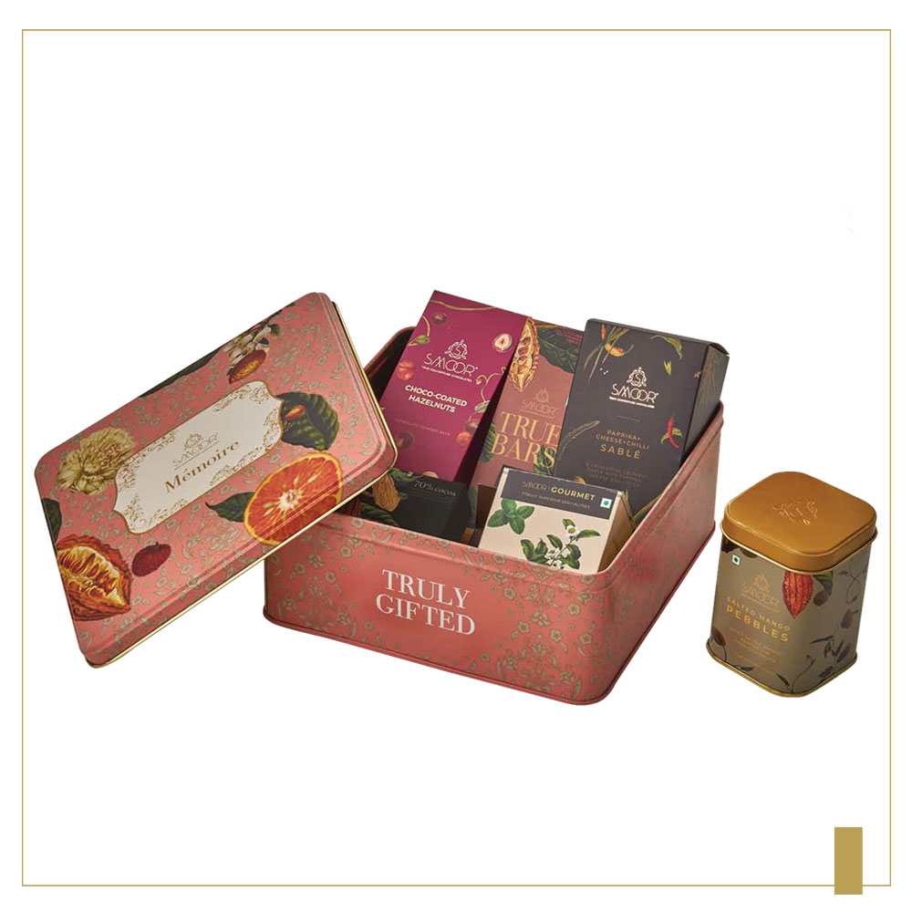 New Year Gift Hamper - Smoor Chocolates - Memoire Tin