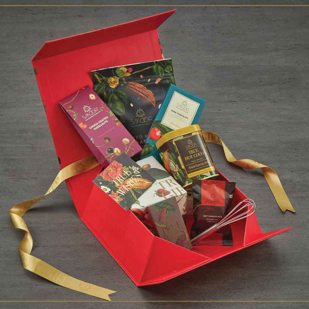 New Year Gift Hamper - Smoor Chocolates - Aristry Dark Chocolate