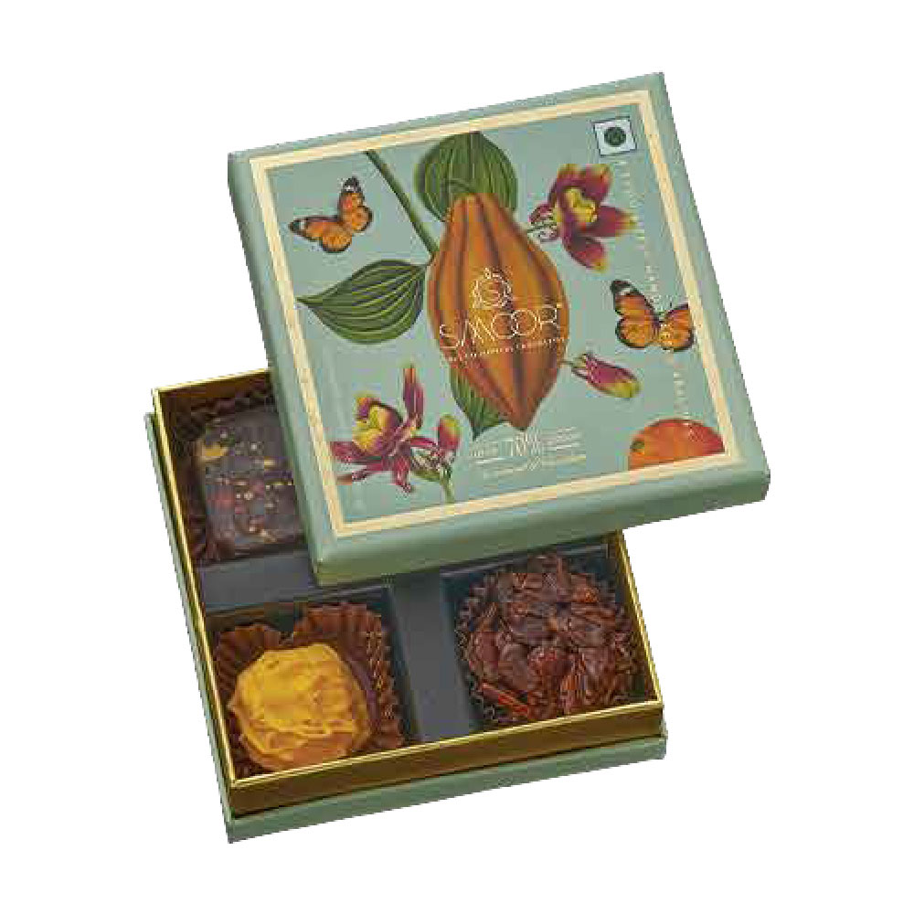 New Year Gift Hamper - Smoor - Luxury Chocolates Box Of 4