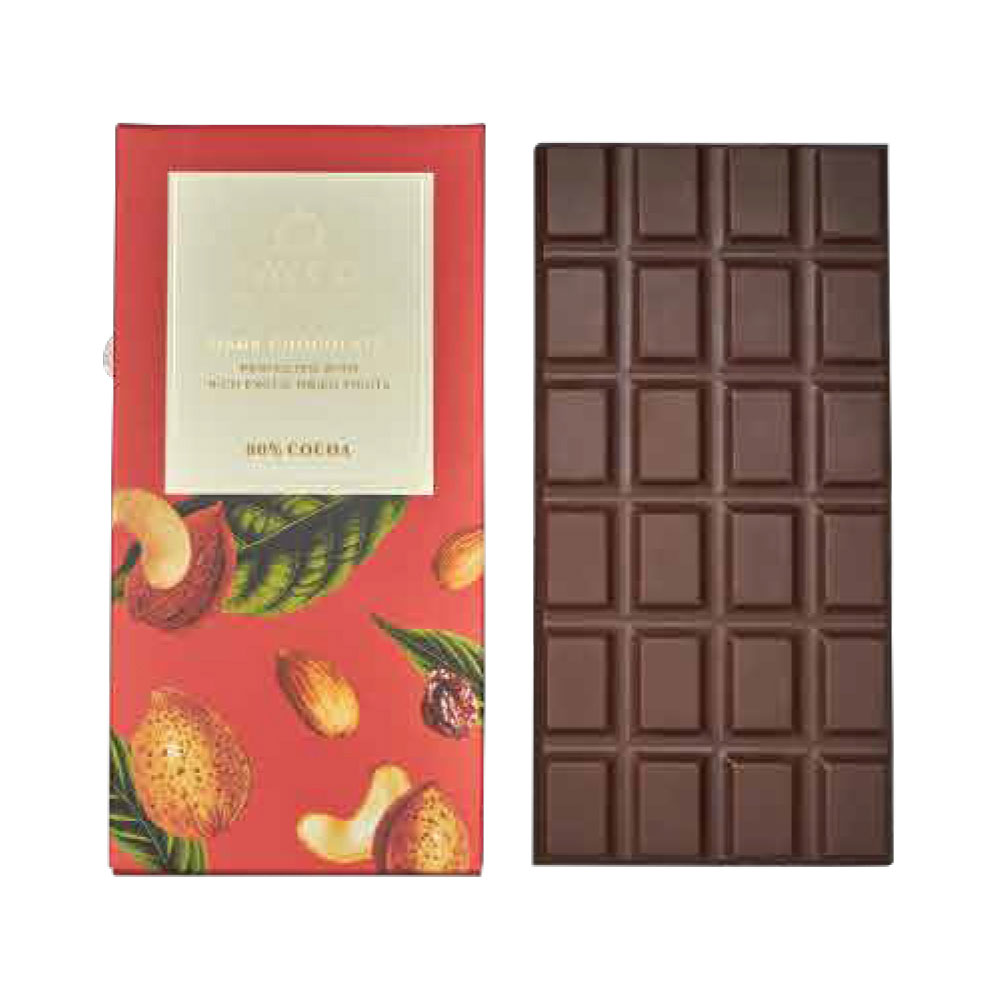 New Year Gift Hamper - Smoor Chocolates - Fruit & Nut Dark Chocolate Bar