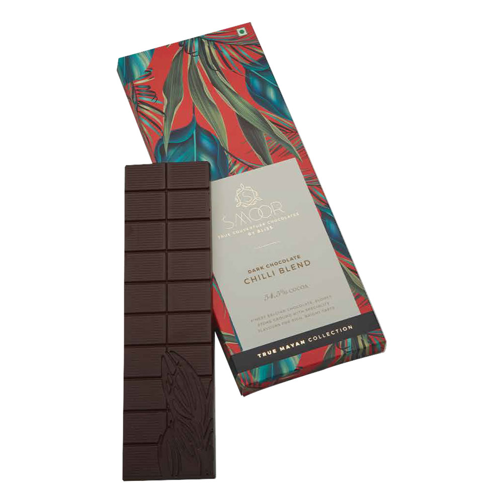 New Year Gift Hamper - Smoor Chocolates - Mayan Bars - Chilli Blend