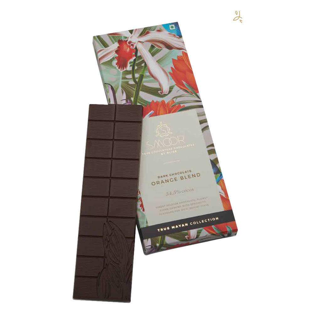 New Year Gift Hamper - Smoor Chocolates - Mayan Bars - Orange Blend