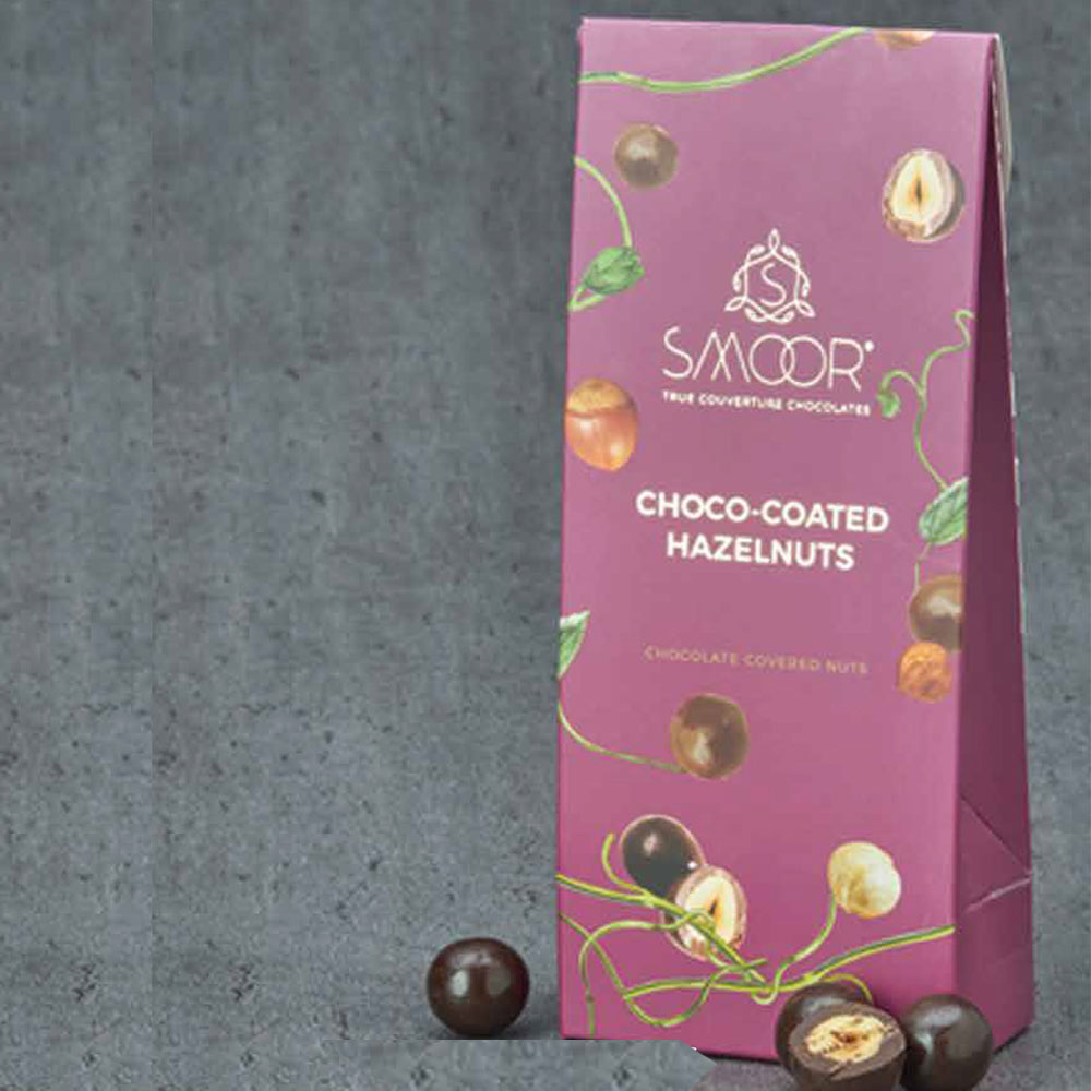 New Year Gift Hamper - Smoor Chocolates - Choco-coated Hazelnuts