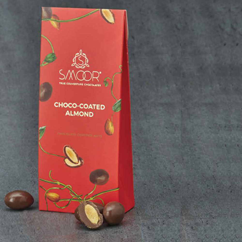 New Year Gift Hamper - Smoor Chocolates - Choco-coated Almonds