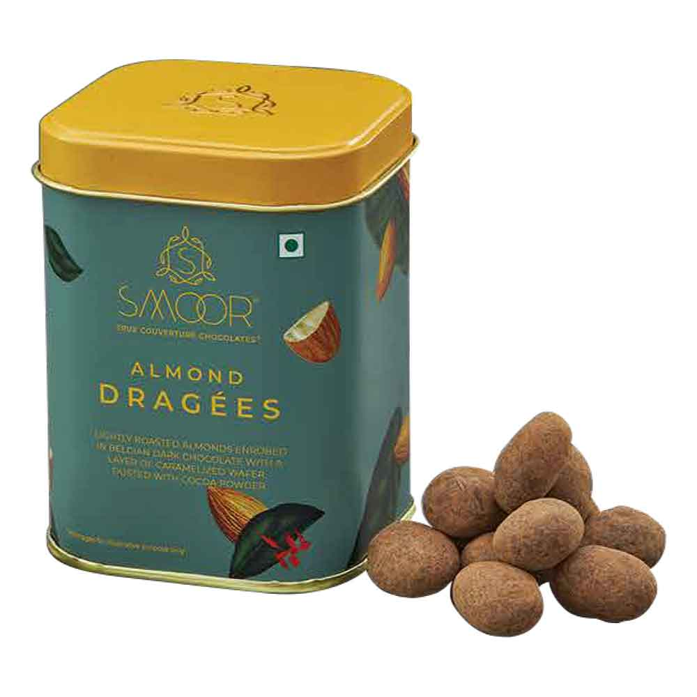 New Year Gift Hamper - Smoor Chocolates - Almond Dragees