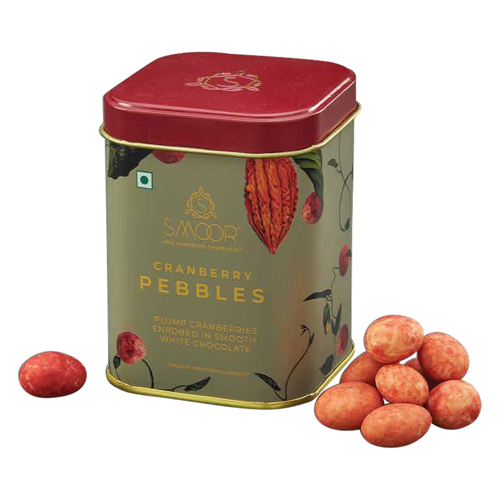 New Year Gift Hamper - Smoor Chocolates -  Cranberry Pebbles