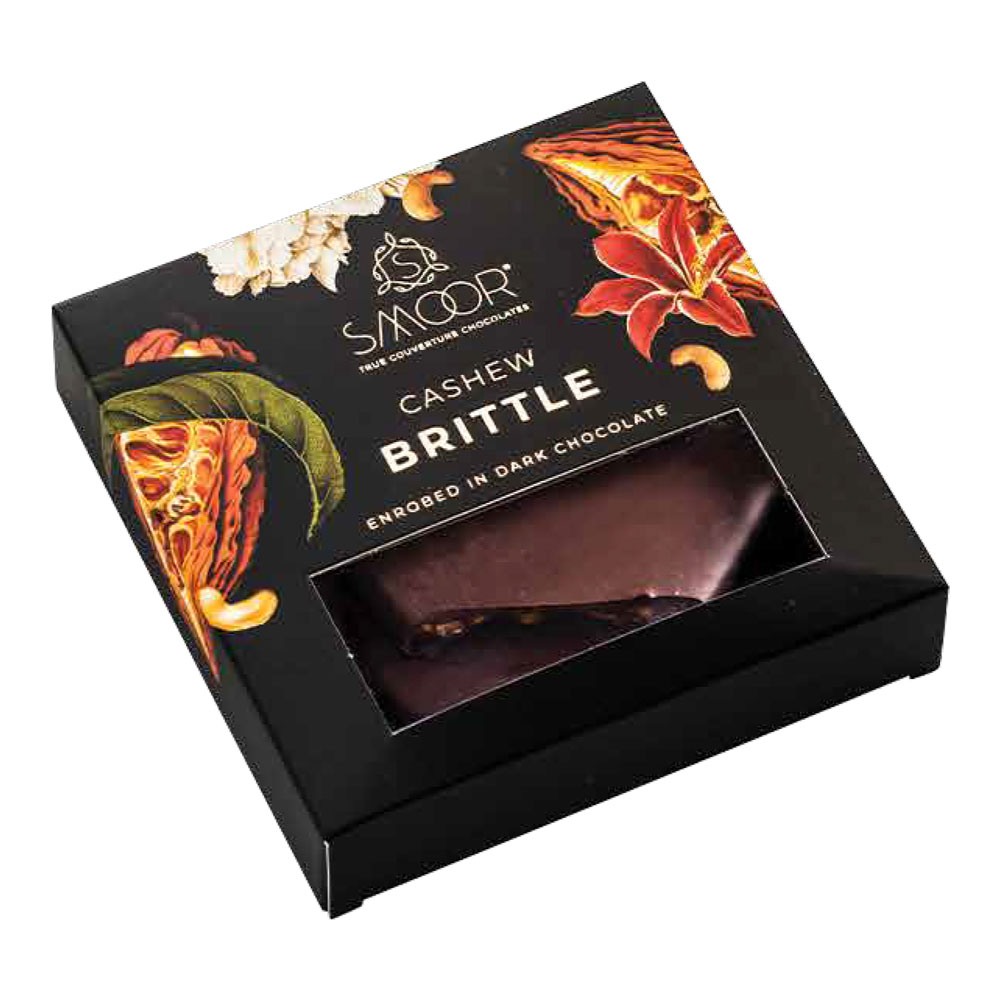 New Year Gift Hamper - Smoor Chocolates - Cashew Brittle - 150G