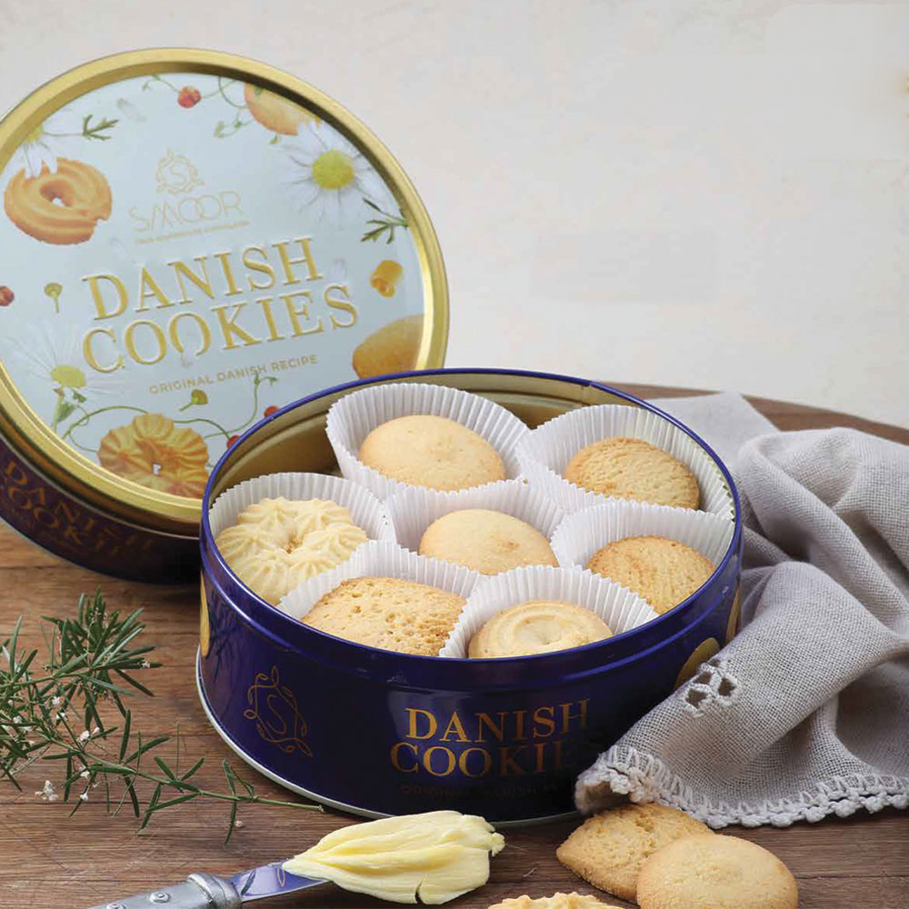 New Year Gift Hamper - Smoor Chocolates - Danish Cookies