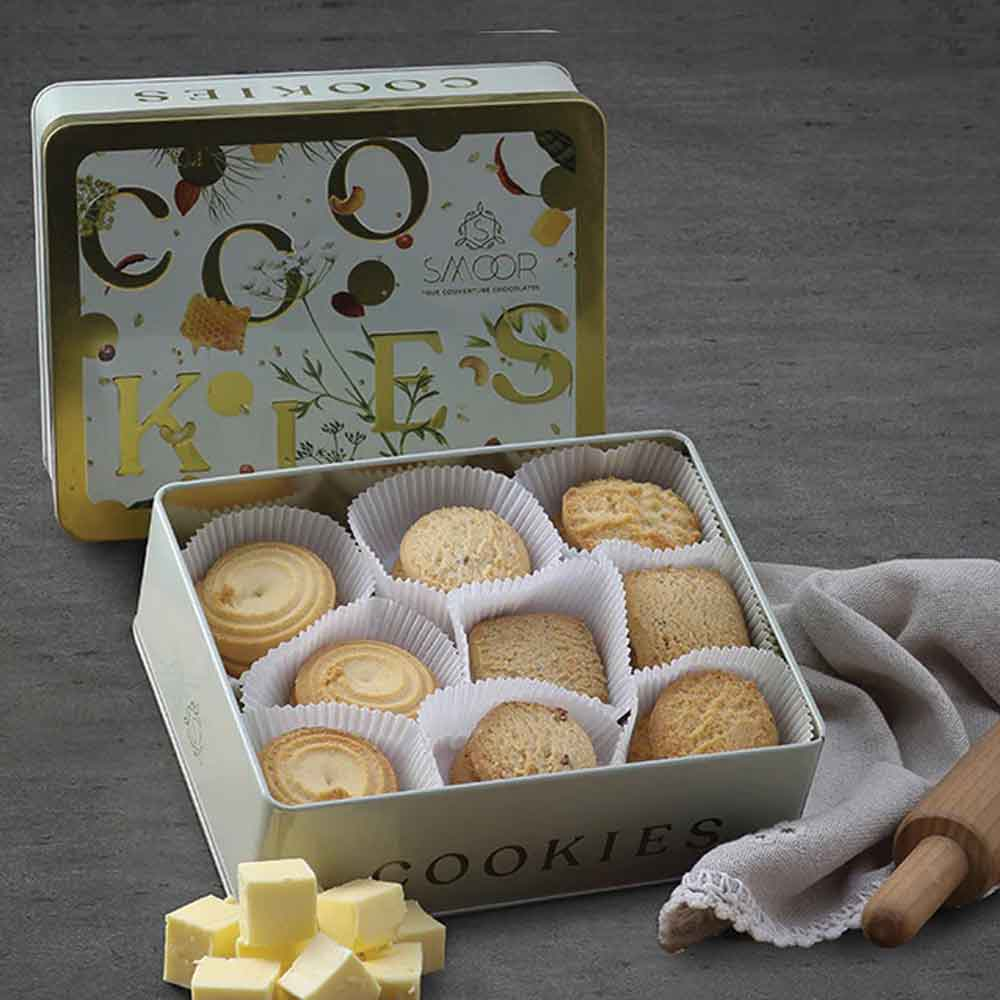 New Year Gift Hamper - Smoor Chocolates - Assorted Danish Butter Cookies