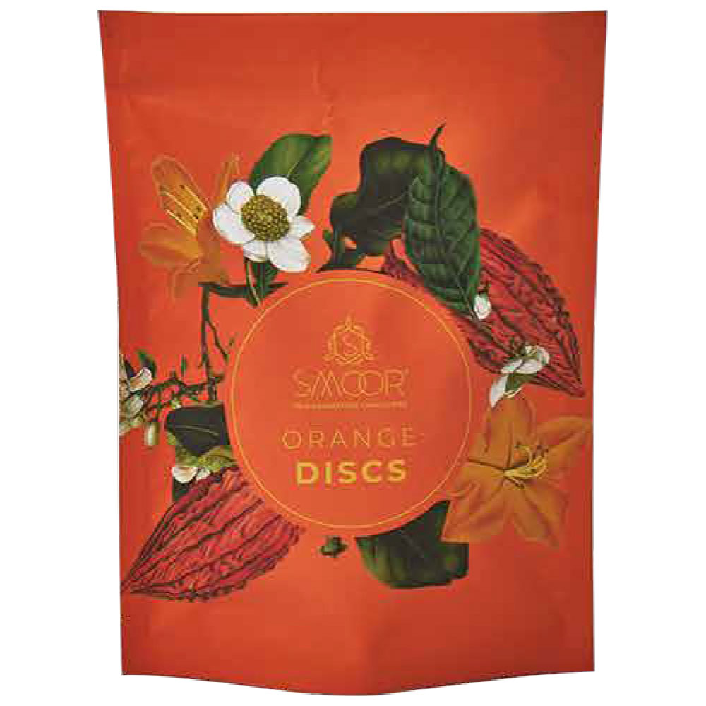 New Year Gift Hamper - Smoor Chocolates - Orange Chocolate Discs - 150g