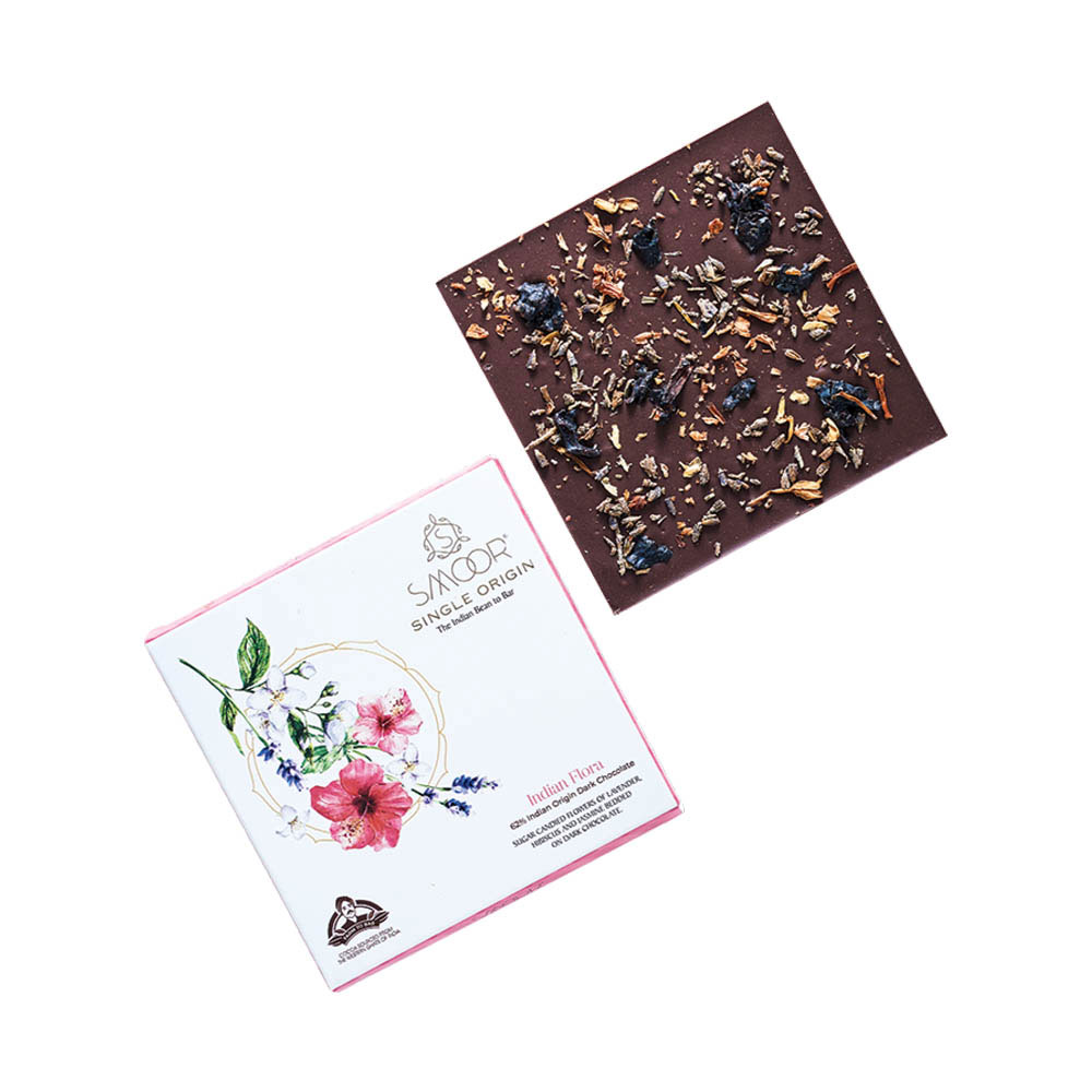 New Year Gift Hamper - Smoor Chocolates - Indian Origin - Indian Flora