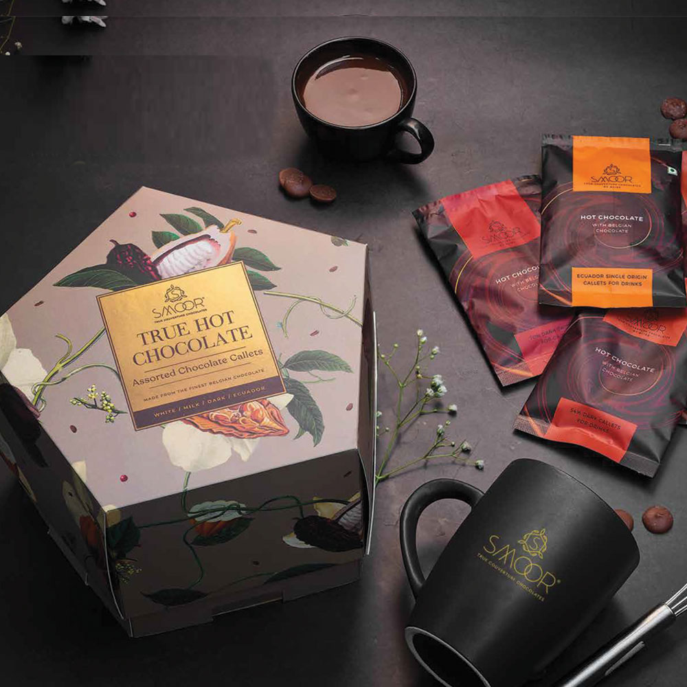 New Year Gift Hamper - Smoor Chocolates - True Hot Chocolate Gift Box