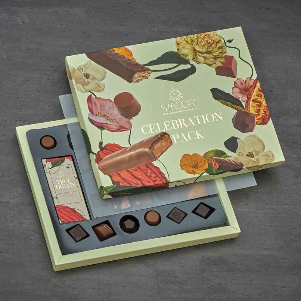 New Year Gift Hamper - Smoor Chocolates - Celebration Box - Pack Of 20