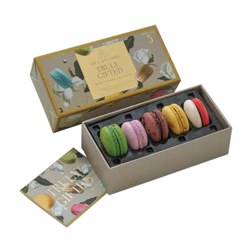 New Year Gift Hamper - Smoor Chocolates - Macaron - Box Of 5