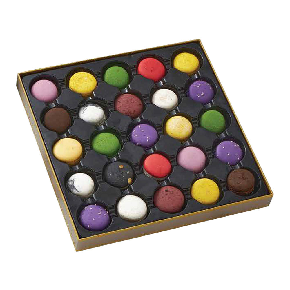 New Year Gift Hamper - Smoor Chocolates - Macaron - Box Of 25