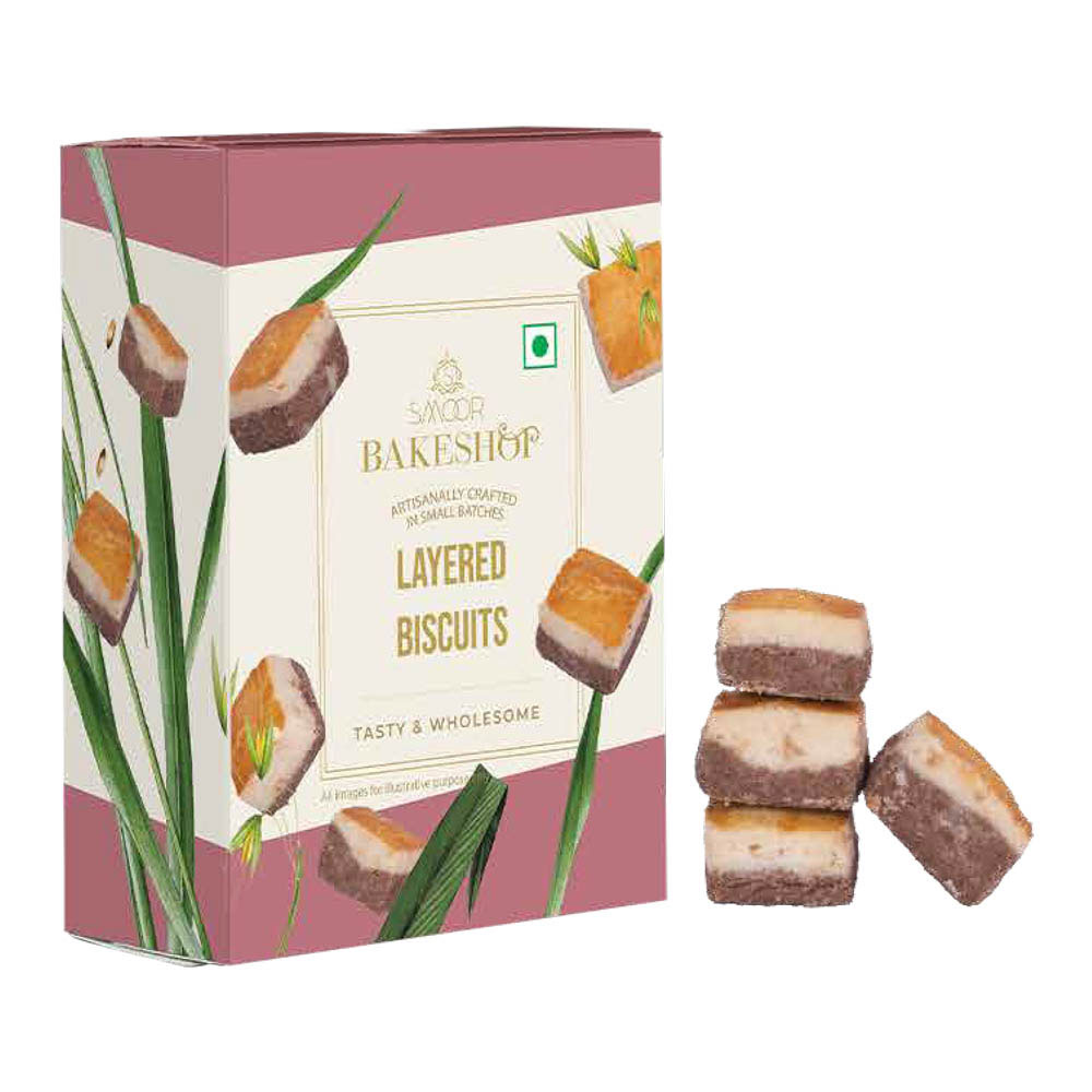 New Year Gift Hamper - Smoor Chocolates - Layered Biscuits