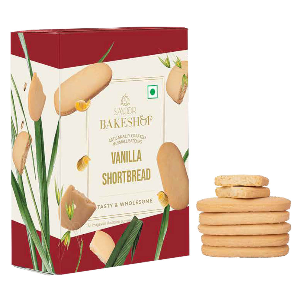 New Year Gift Hamper - Smoor Chocolates - Vanilla Shortbread