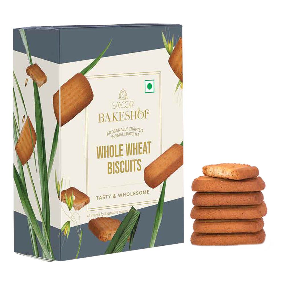 New Year Gift Hamper - Smoor Chocolates - Whole Wheat Biscuits