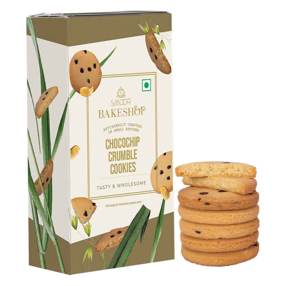 New Year Gift Hamper - Smoor Chocolates - Chocochip Crumble Cookies