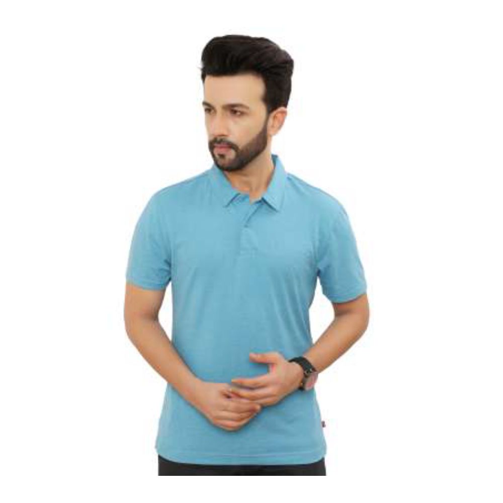 LEVI'S SKY BLUE POLO T-SHIRT