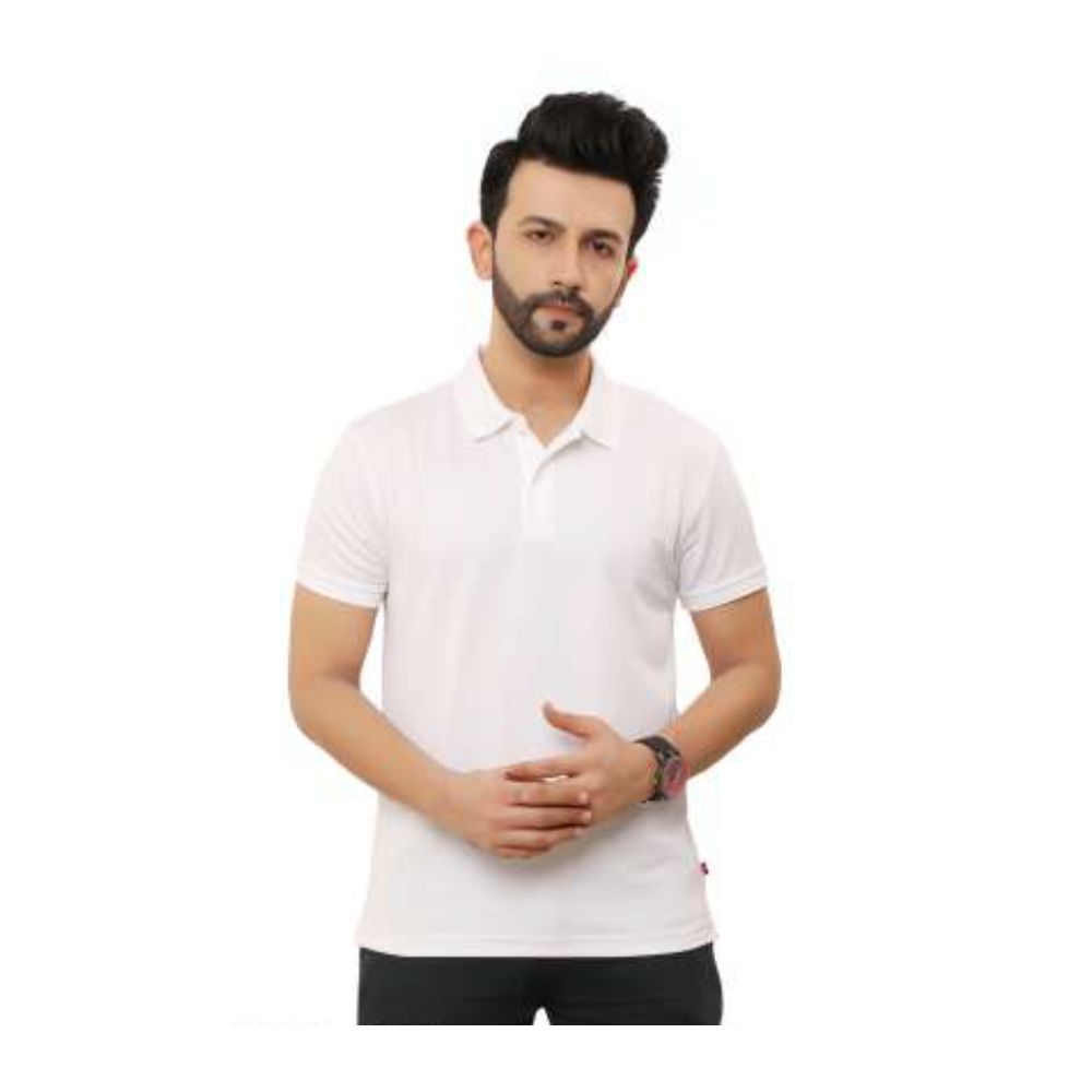 LEVI'S WHITE POLO T-SHIRT