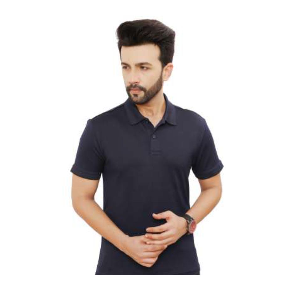 LEVI'S NAVY BLUE POLO T-SHIRT