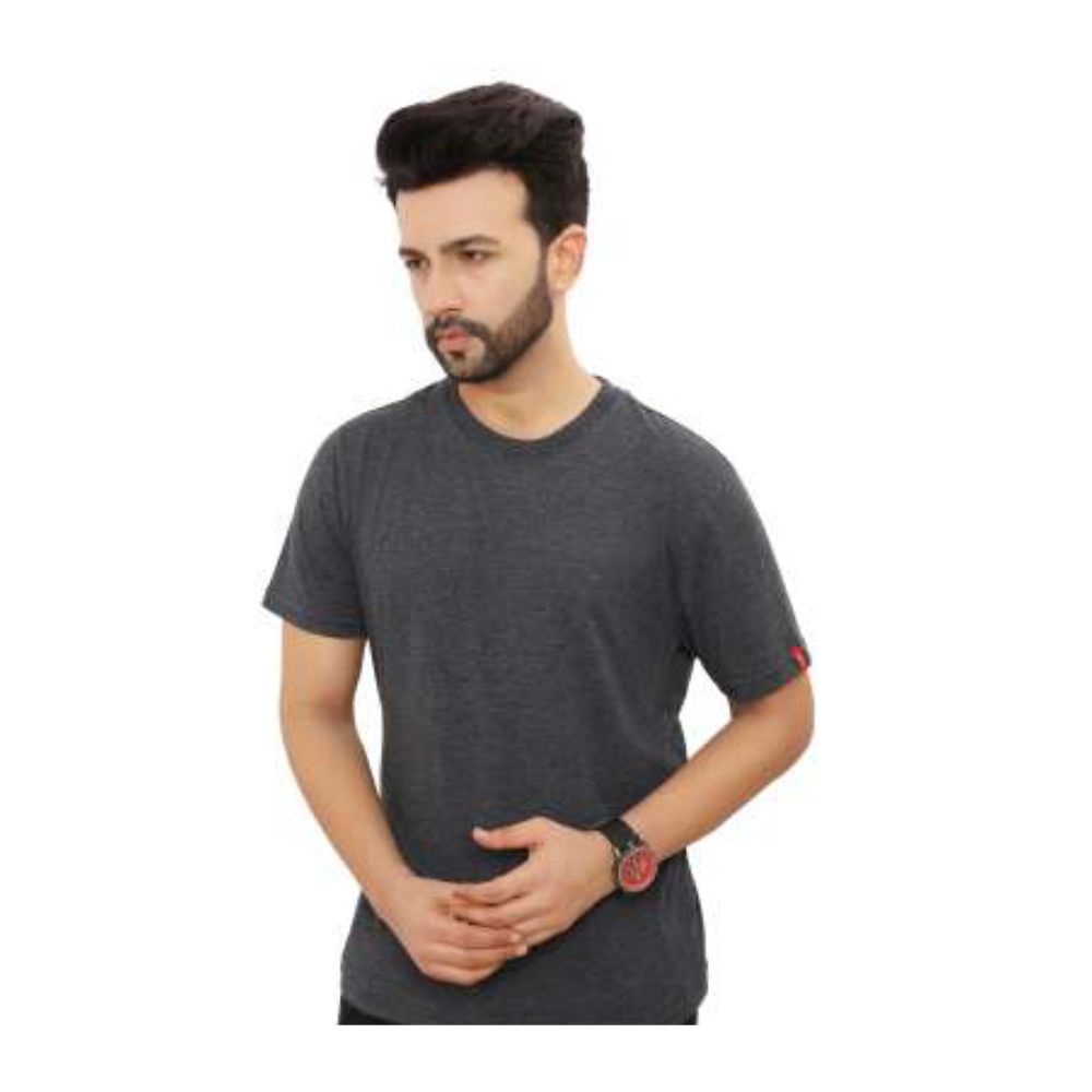 LEVI'S GREY ROUND NECK T-SHIRT