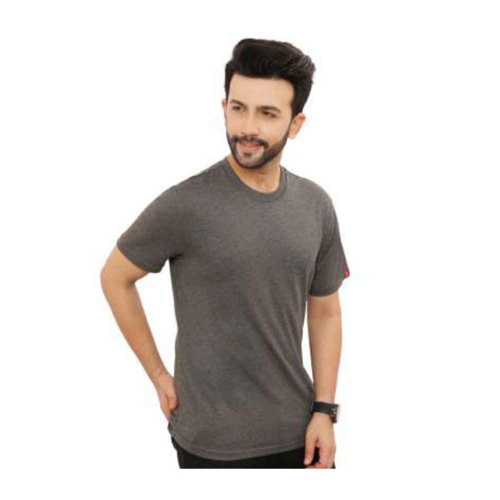 LEVI'S DARK GREY ROUND NECK T-SHIRT