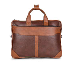 Adamson - FZ Black & Brown Laptop Bag