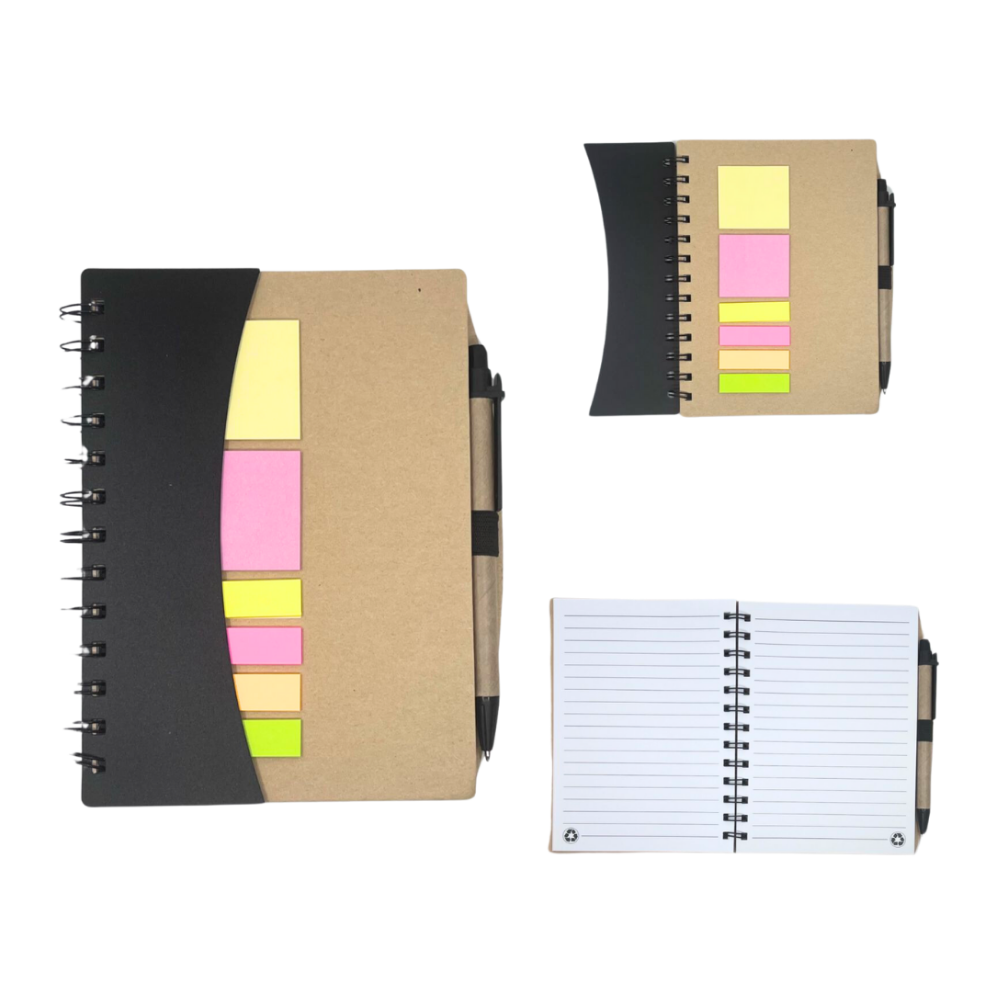 Spiral Memo pad with post it - MP16