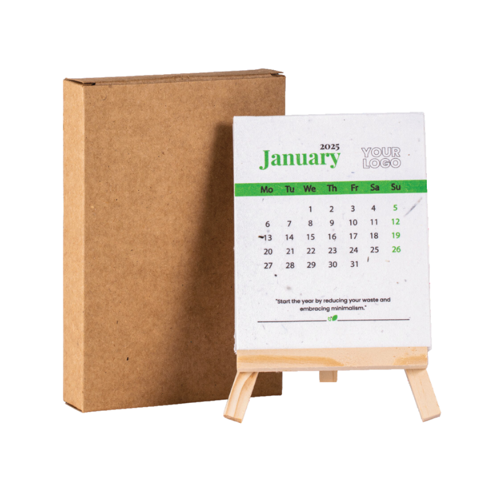 Plantable Seed paper Calendar Tripod - TT016