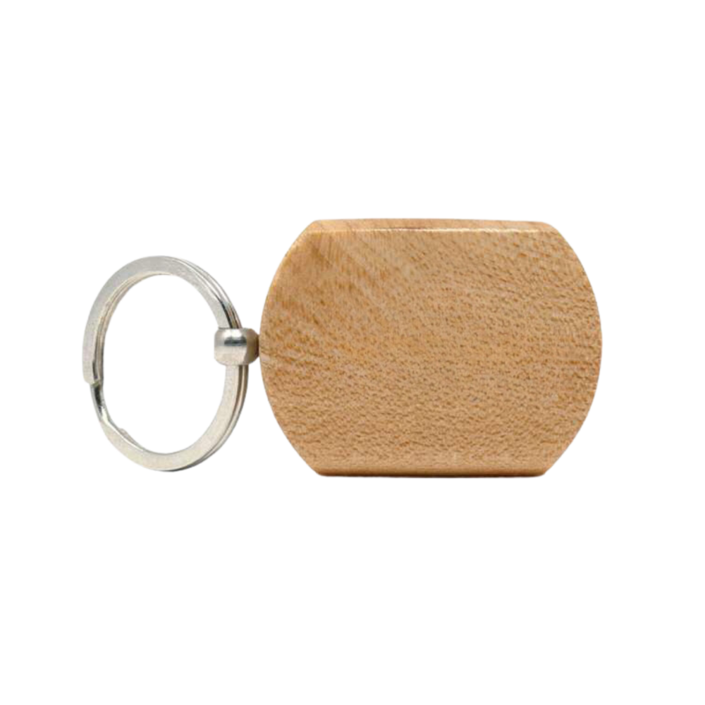 Wood Keychain 7024