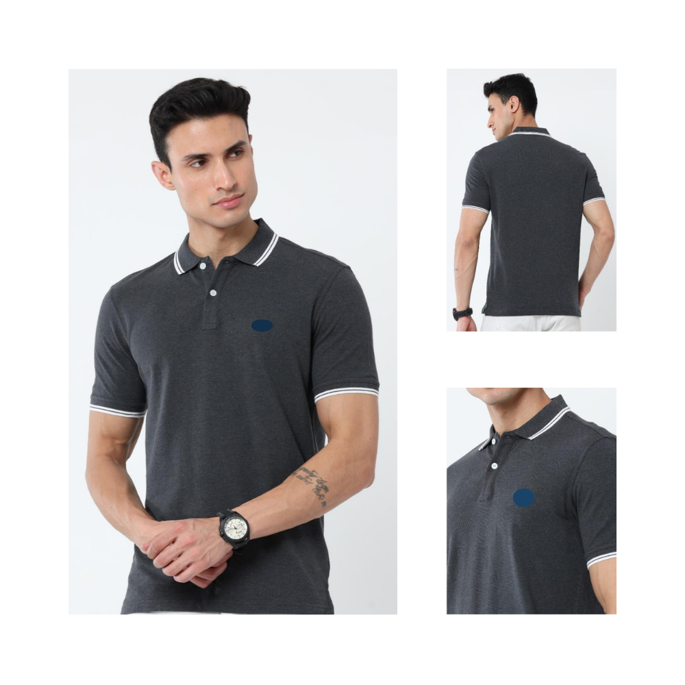 Allen Solly - Cotton Polo T-Shirts- Men