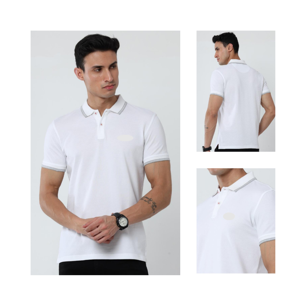 Allen Solly - Cotton Polo T-Shirts- Men