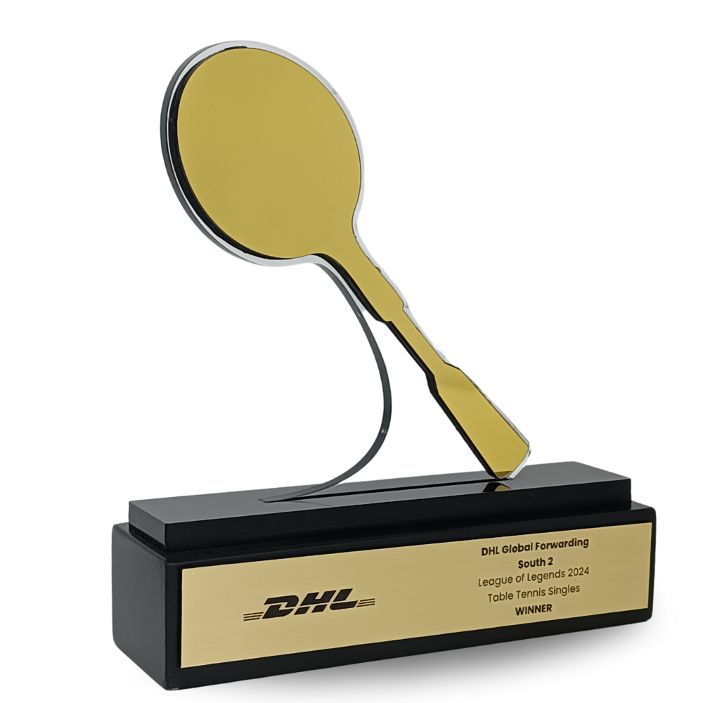 Acrylic Trophy - FT 743 - Badminton